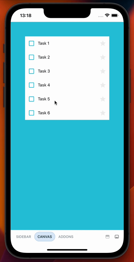 TaskList with loading state